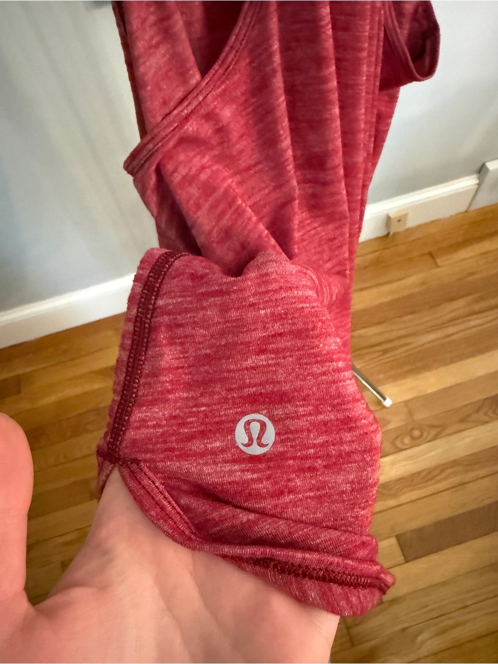 lululemon athletica Heathered Raspberry Racerback Tank - Picture 4 of 4